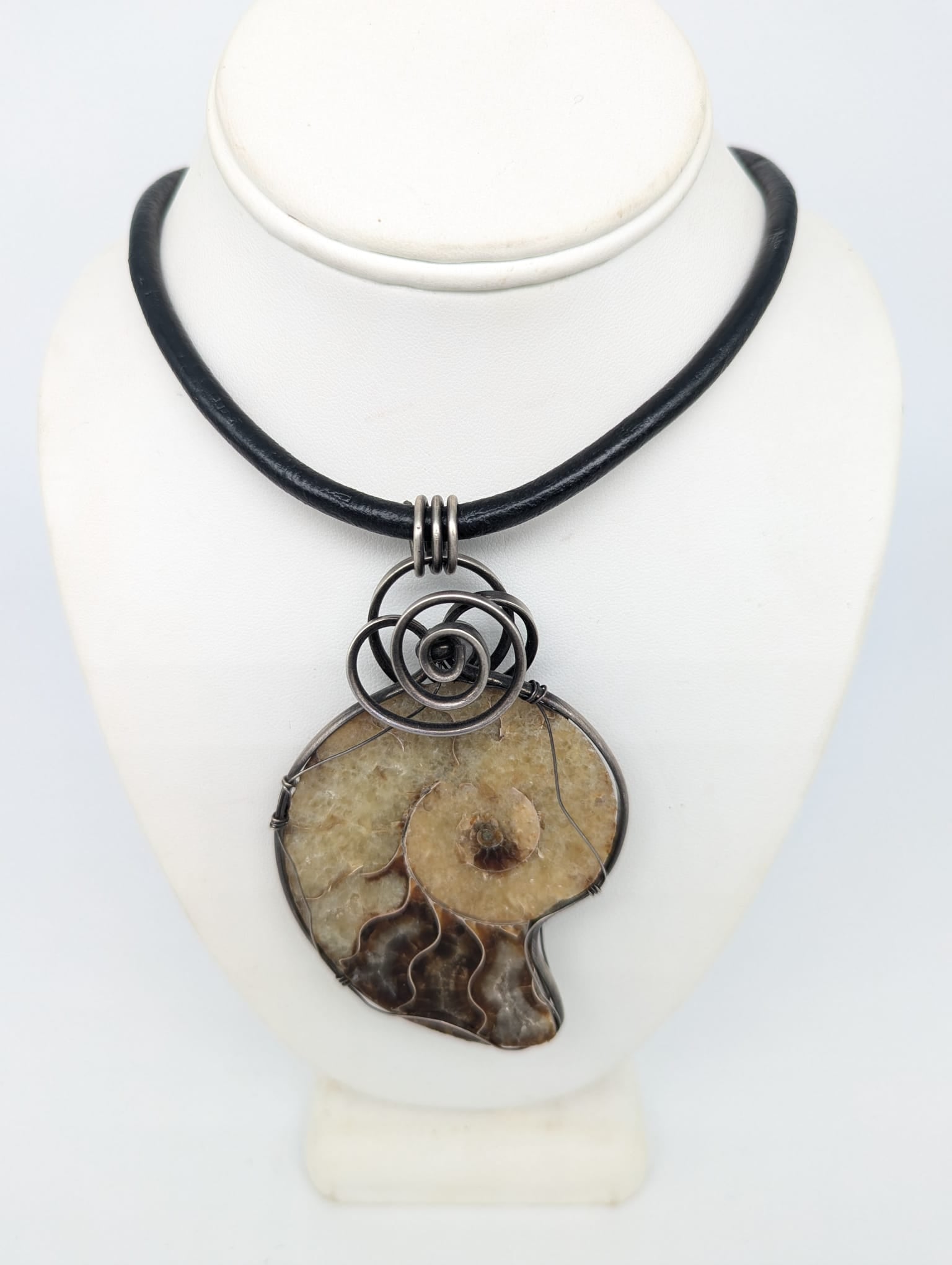 Ammonite Fossil Necklace