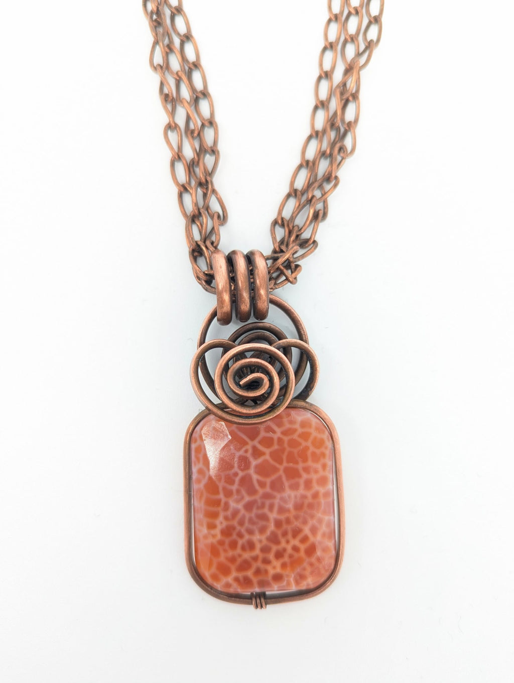 Beautiful Fire Agate stone