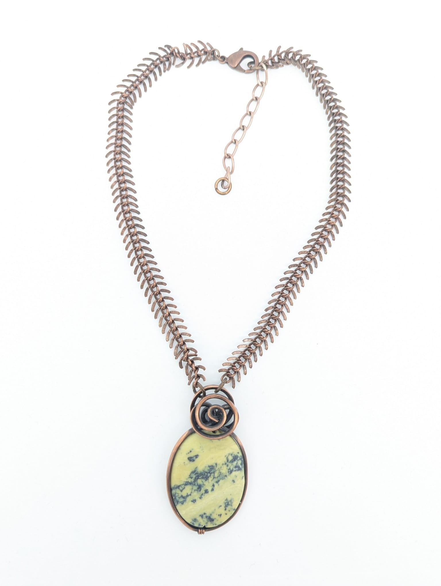 Beautiful Serpentine Stone pendant