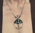 Copper & Silver Tree of Life Necklace