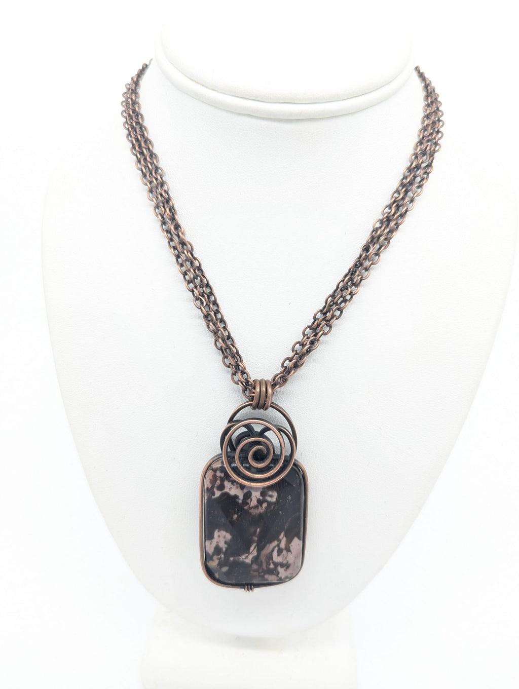 Faceted Ocean Jasper Stone