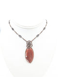 Fire Agate Stone pendant