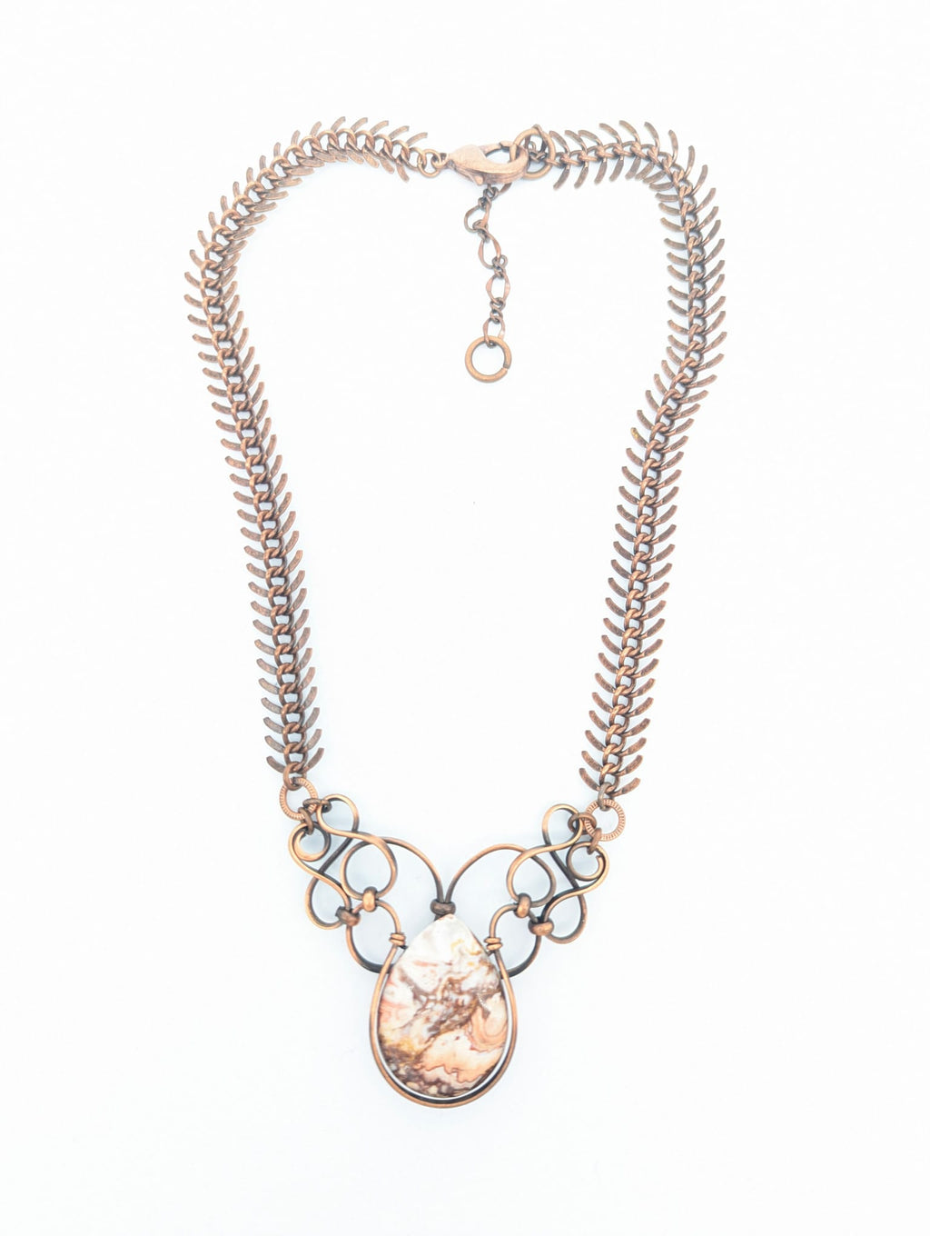 Lace Agate Stone pendant