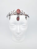 One of a kind Copper Red Sponge Coral Head Piece