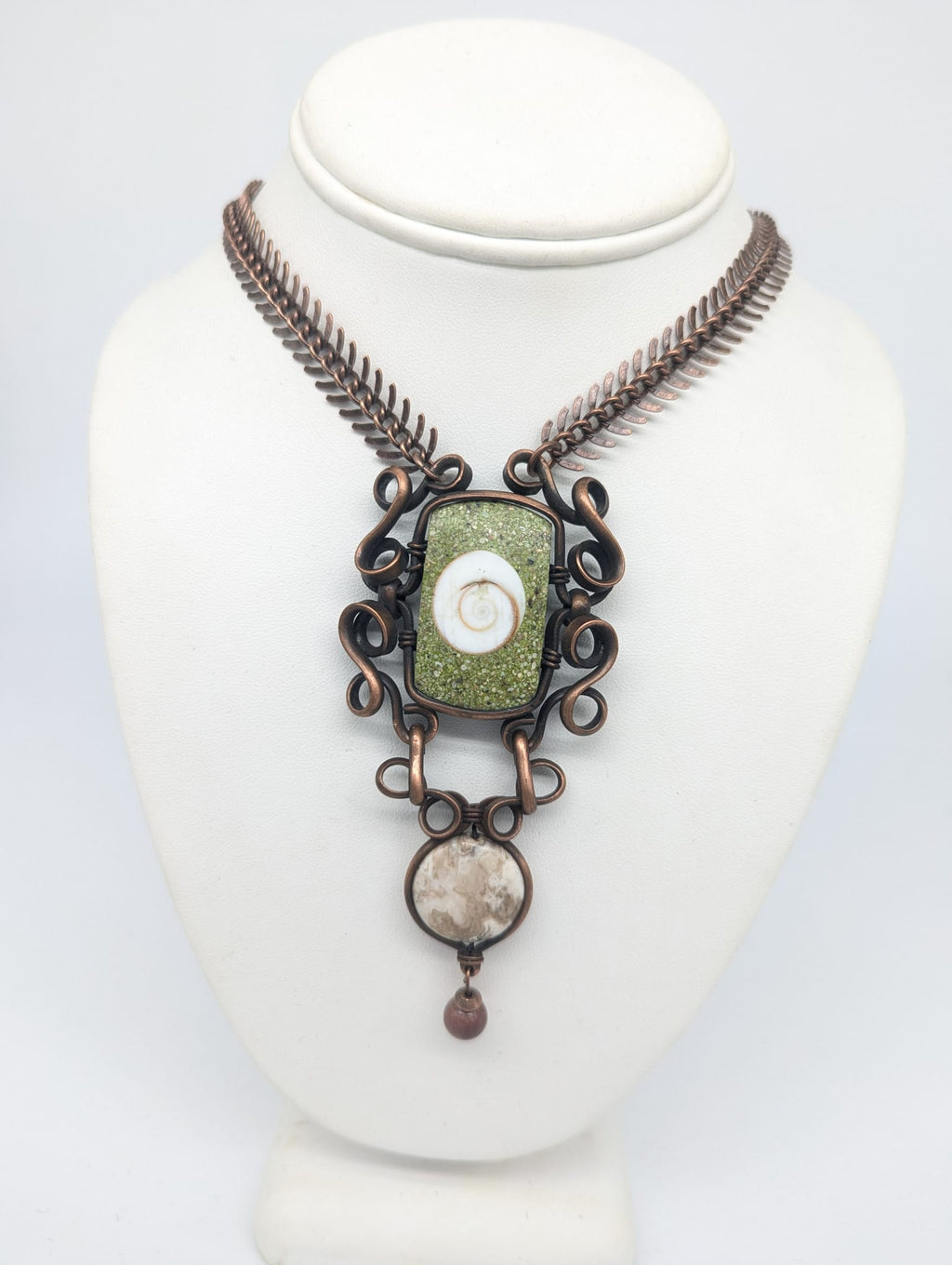 Shell in Resin Wrapped