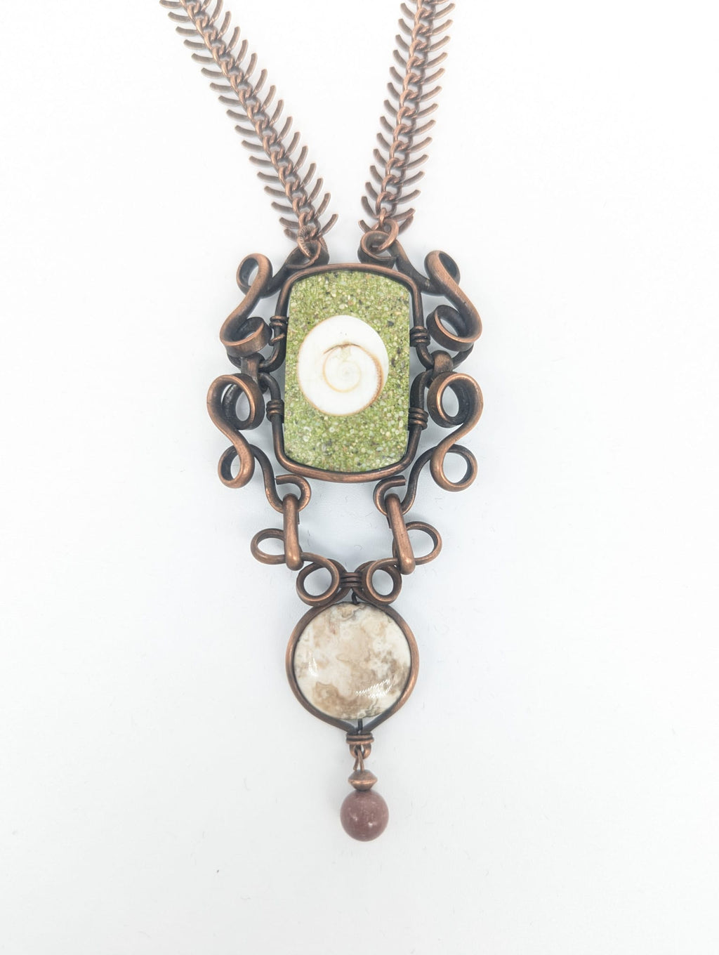 Shell in Resin Wrapped