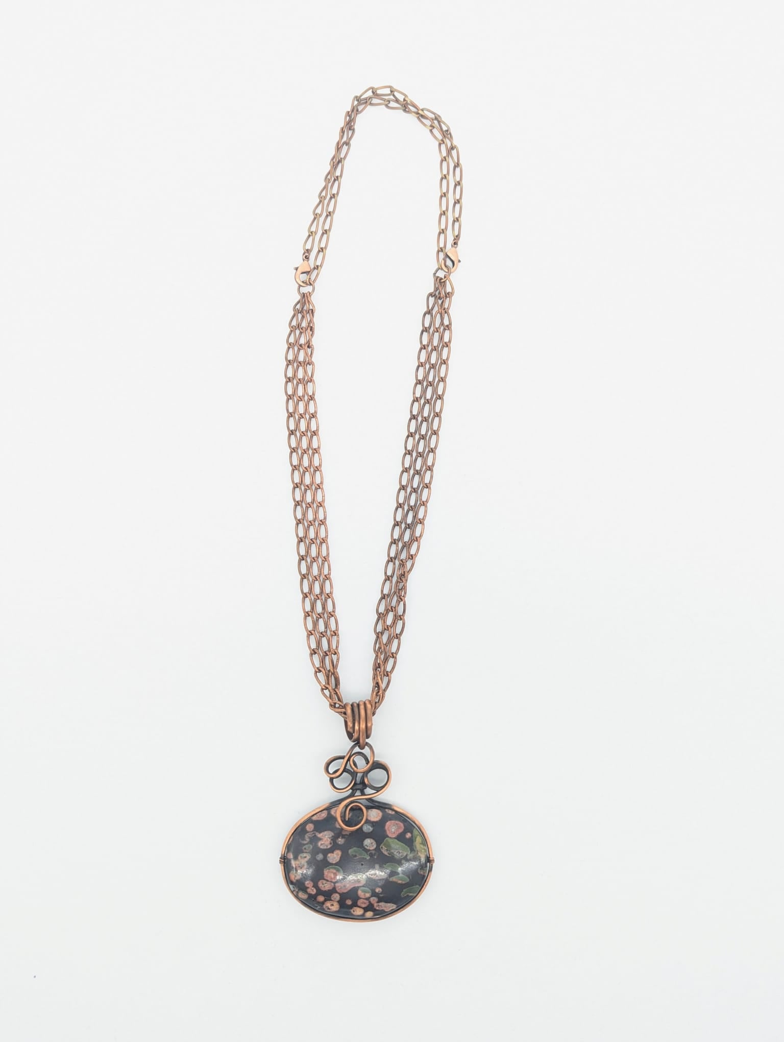 Striking Ocean Jasper Stone pendant