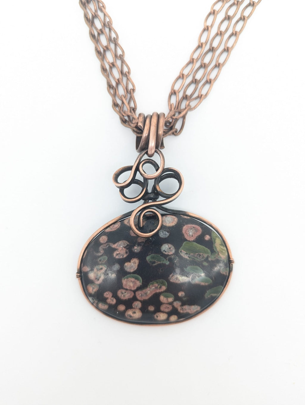 Striking Ocean Jasper Stone pendant