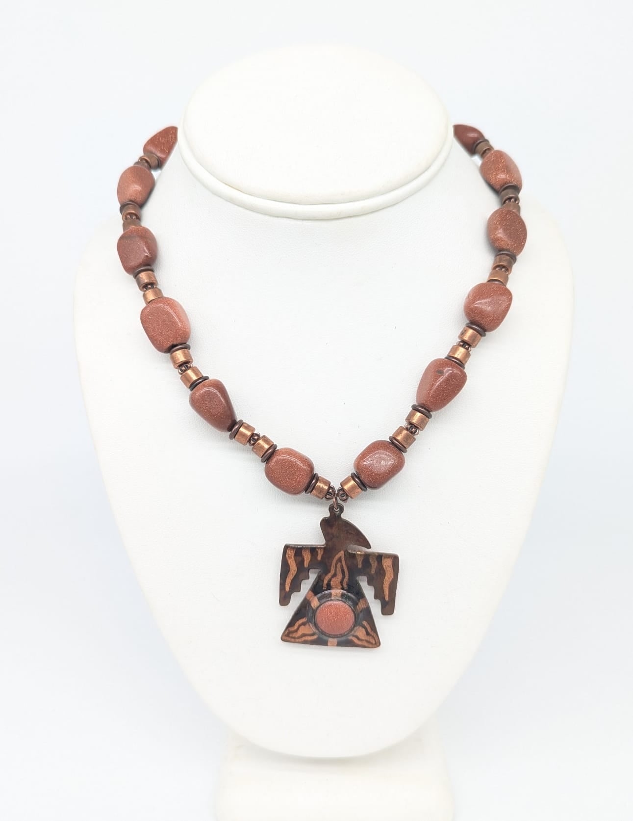 Thunderbird Copper Pendant
