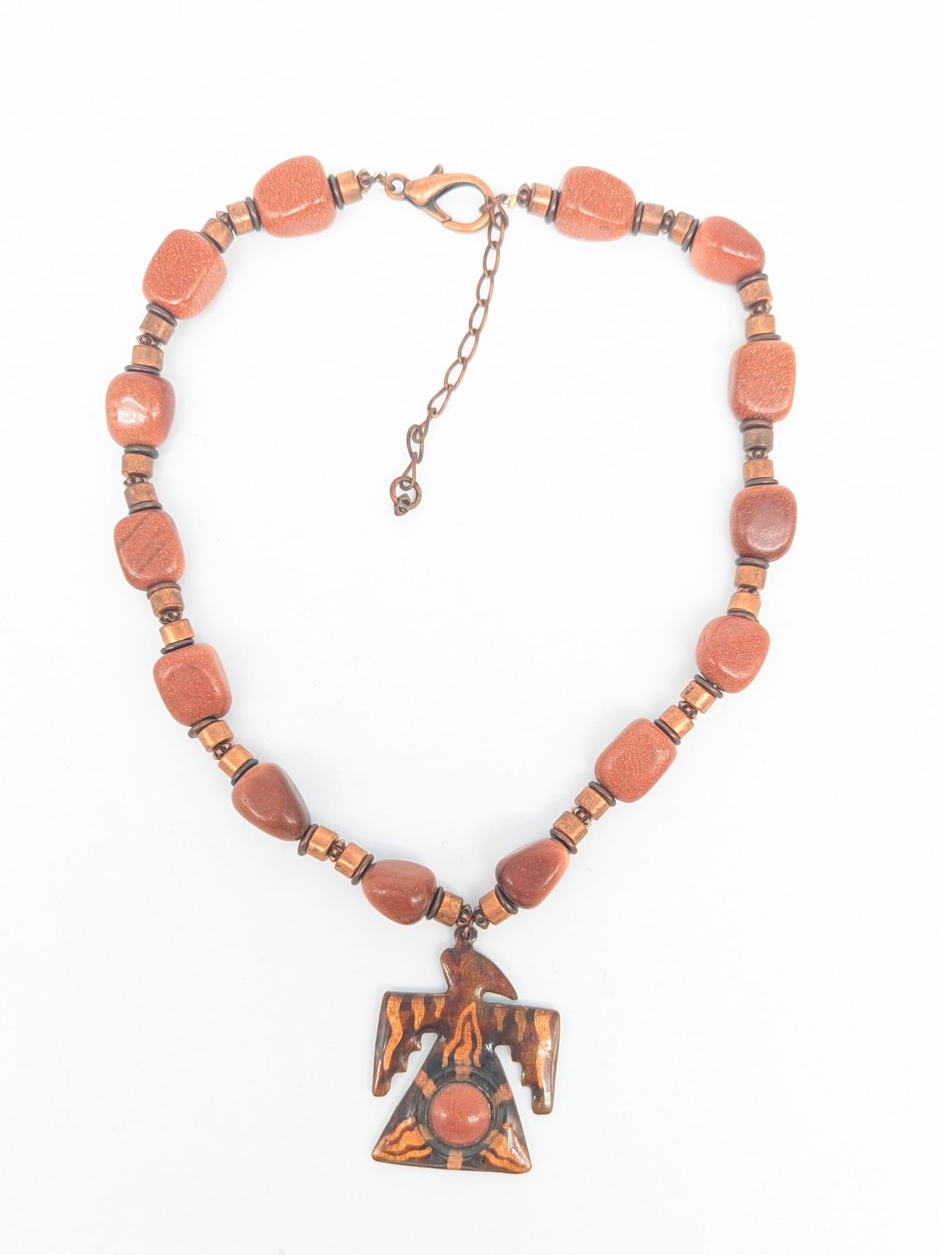 Thunderbird Copper Pendant