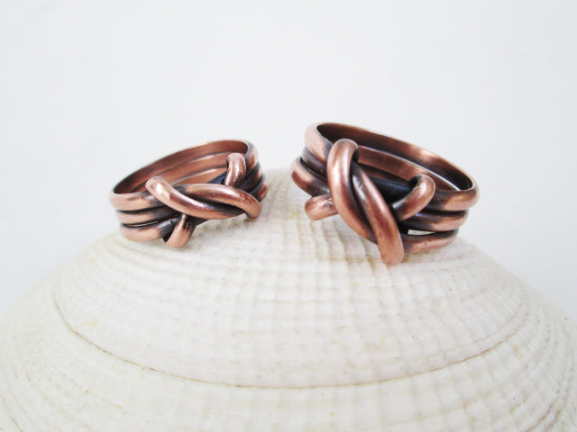 Celtic Copper Knot Ring