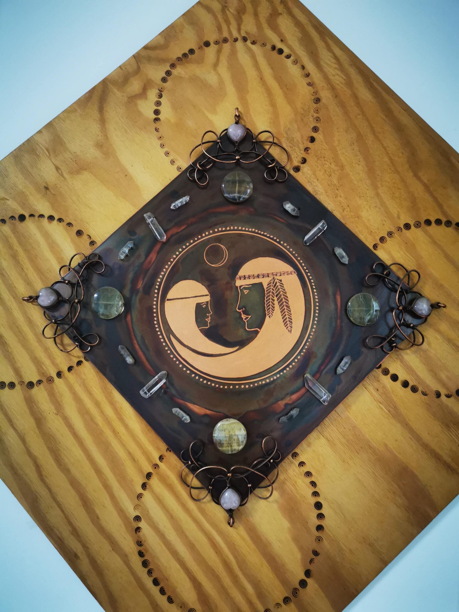 Copper Art Ode To Our Native Sisters