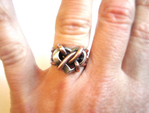 Cross Your Heart Ring