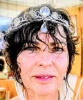One of a Kind Silver Plated Copper Crown